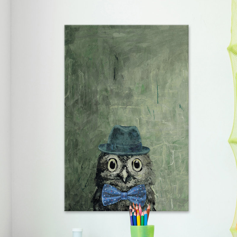 " Mister Owly ", 60" H x 40" W x 1.5" D