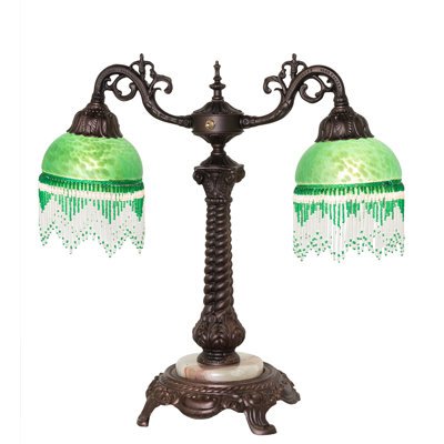 20" High Roussillon 2 Light Table Lamp