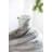 Svirla Vase-Black-And-White Swirl