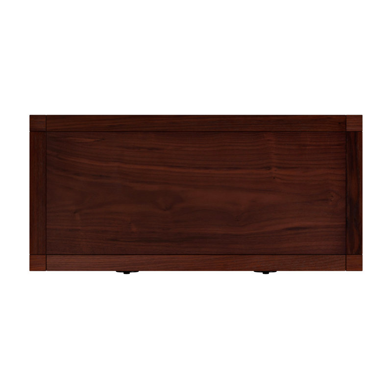 Lark 30" Wood 1-Drawer Nightstand, Brown