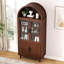 Grande armoire de rangement arquée 70,8 po-1832475015-1832475019