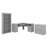 Huckins 3 Piece Computer Desk Office Set-1090284247