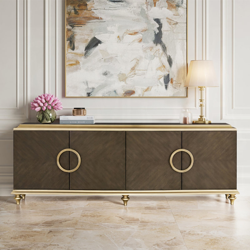 94.40" W Sideboard, Brown