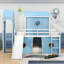 Lit superposé avec glissoire, tente et tour Kyser Kids-1040675187-1040675190