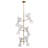 Phix 12 - Light Steel Dimmable Tiered Chandelier-1823437115