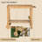 Sylka Solid Wood Bar Cart