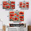 Vandyke - ensemble de décoration murale coquelicots-108309551-108309553