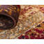 Tapis contemporain Arabica de couleur kaki