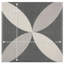 Carreau de céramique à motif de mur et plancher 4 po x 4 po Twenties Mini