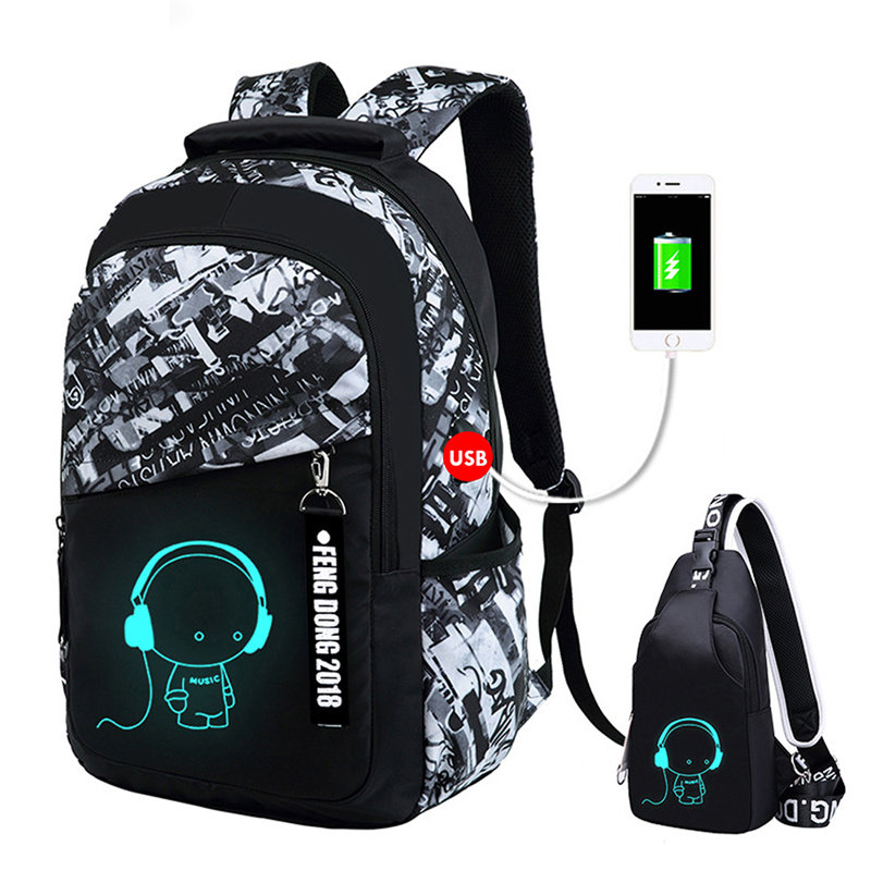 Polyester Picnic Backpack , Service for 1