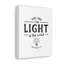 You Are The Light Matthew 5:14 - Wrapped Canvas Print