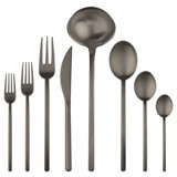 Due Flatware Set - 43 Pieces - Champagne