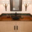 Novatto Absolute 11.75'' Natural Granite Stone Oval Bathroom Sink-95973630