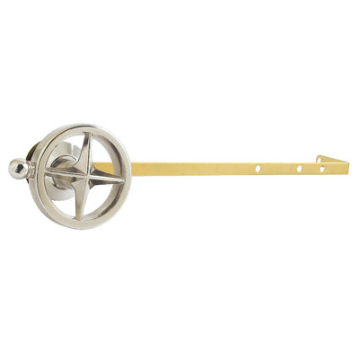 Kingston Brass Levante Universal Front Or Side Mount Toilet Tank Lever With Knurled Handle