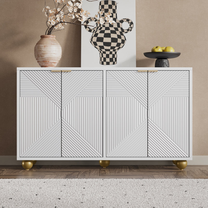 Sideboard Akondu 120 cm, White