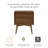 Palma Nightstand, Assembled-101527911