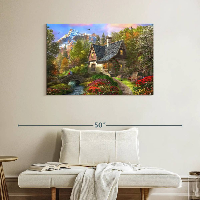 Lilie The Log Home, 26" H x 39" W