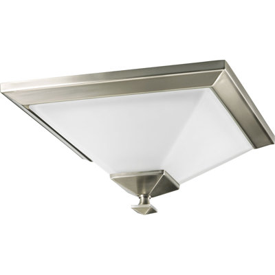 Erfried Glass Flush Mount
