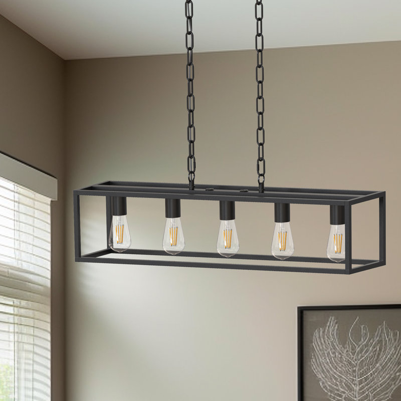 5 - Light Matte Black Pendant