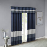 Amherst Polyoni Pintuck Single Window Valance