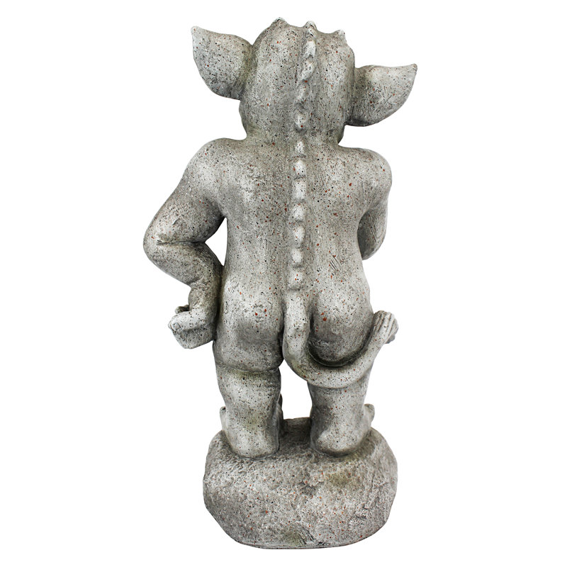 Plato the Ponderer Gargoyle Imp Statue