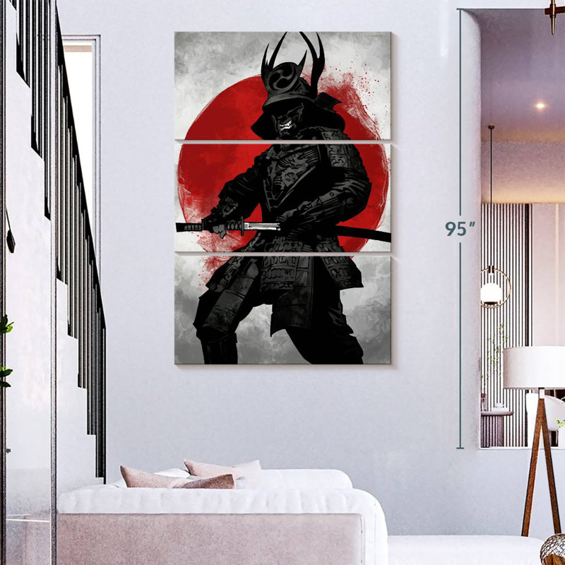 Leisha Samurai II, 74" H x 48" W