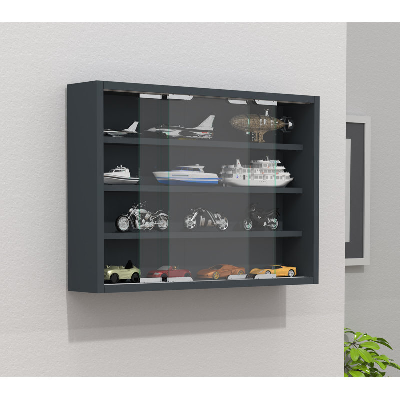 Peksenak Display Cabinet, Anthracite