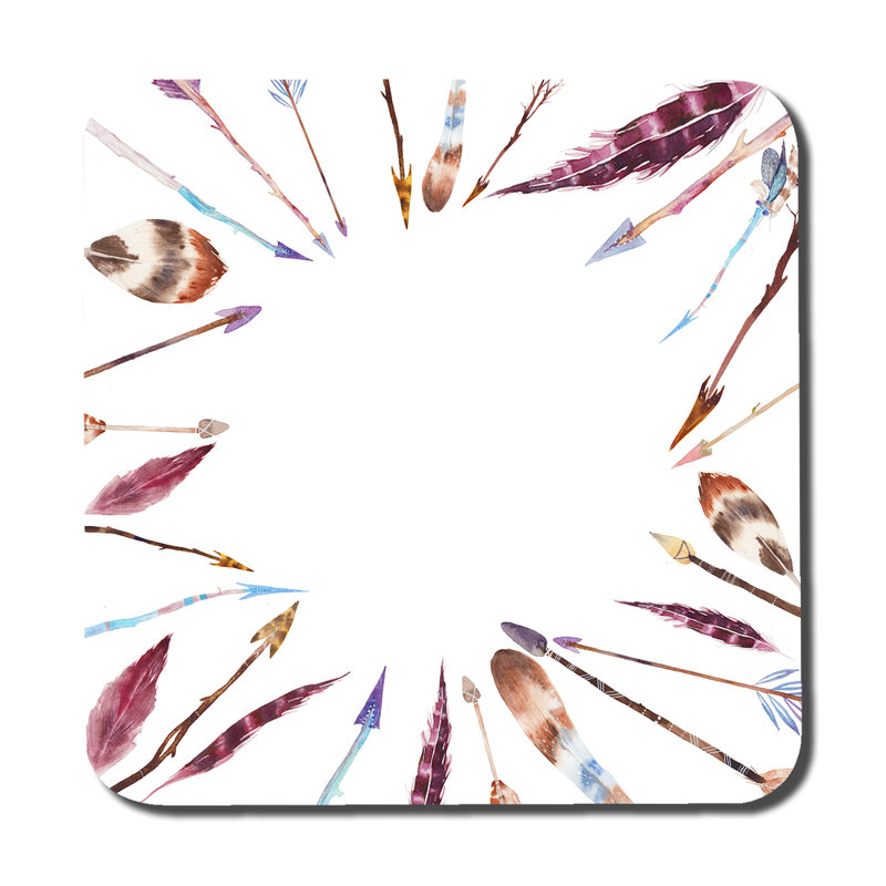 Square 6 Piece Coaster Set