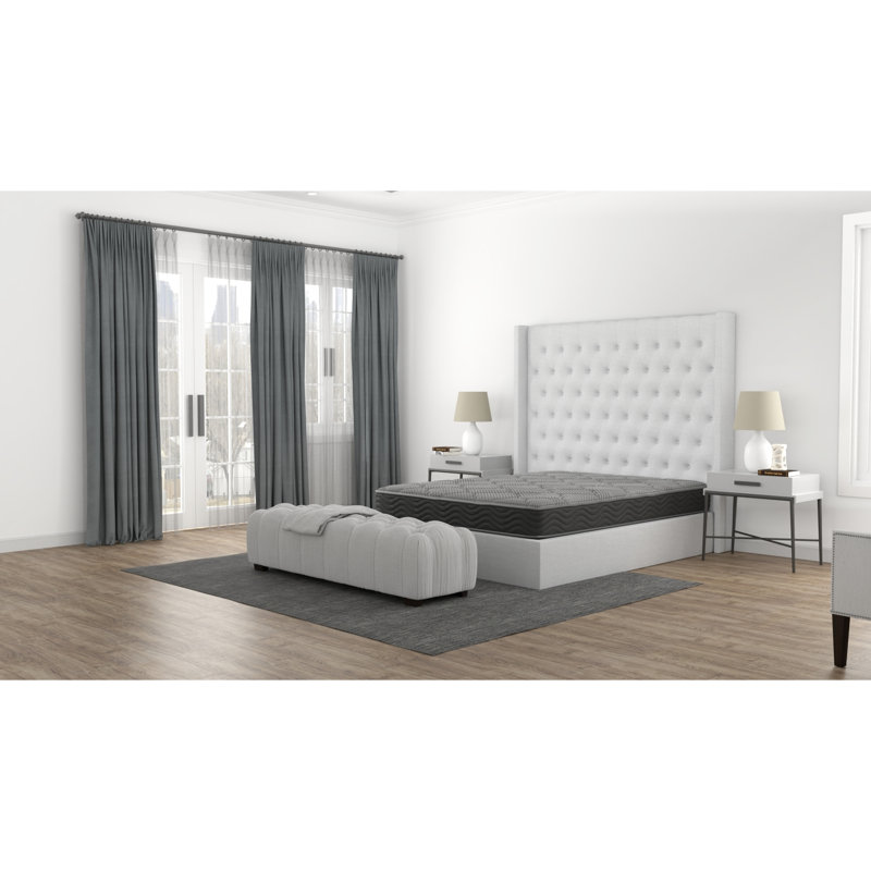 Matelas à ressorts ensachés 8 po Cs, Grand lit