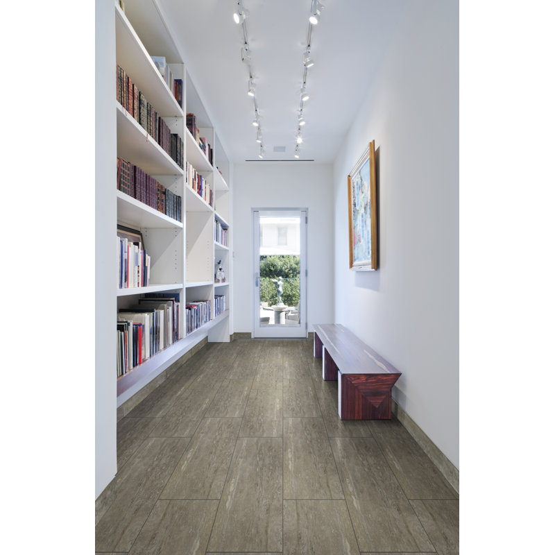 Linden 3 in. x 24 in. Matte Porcelain Bullnose Tile Trim, Caballo
