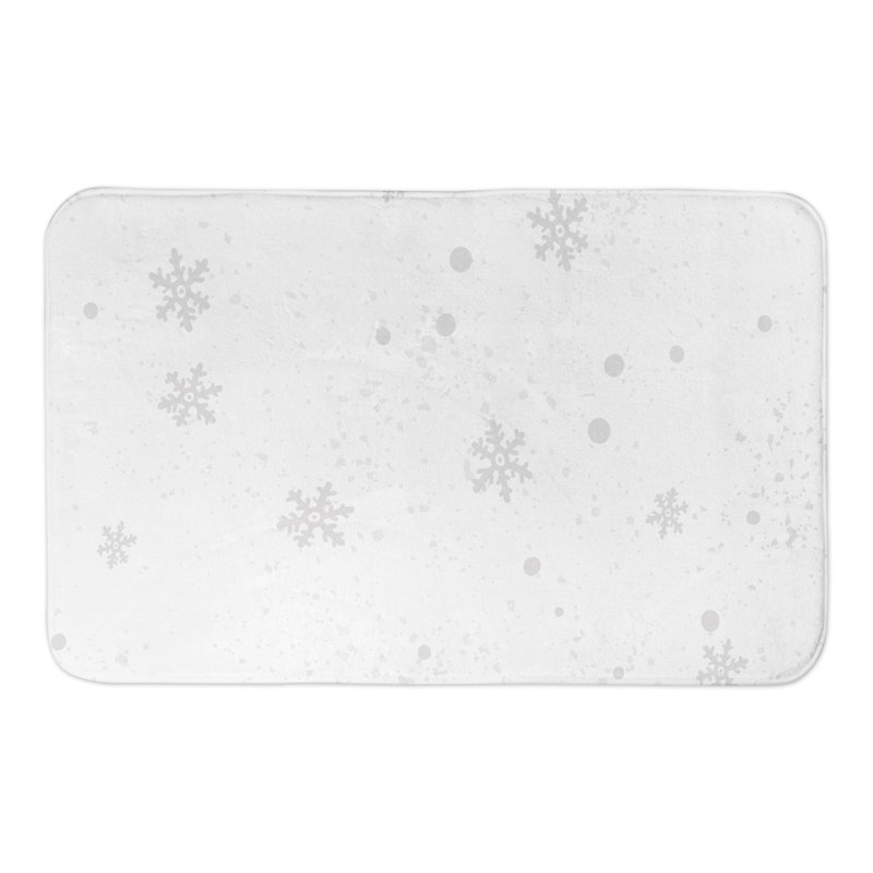 Tapis de bain Bran Snowflake