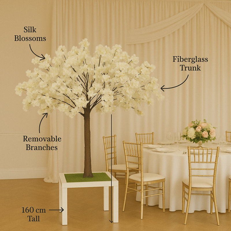 Maple Arrangement, White
