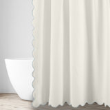 Antalya Solid Color Shower Curtain