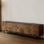 Meuble télé rétro en bois massif Nut-Brow-1143550938