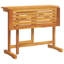 Rectangular Acacia Folding Outdoor Balcony Table , 90cm cm W 60cm cm D