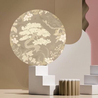 Danisa 62cm x 62cm Textured Matte Peel and Stick Wall Mural
