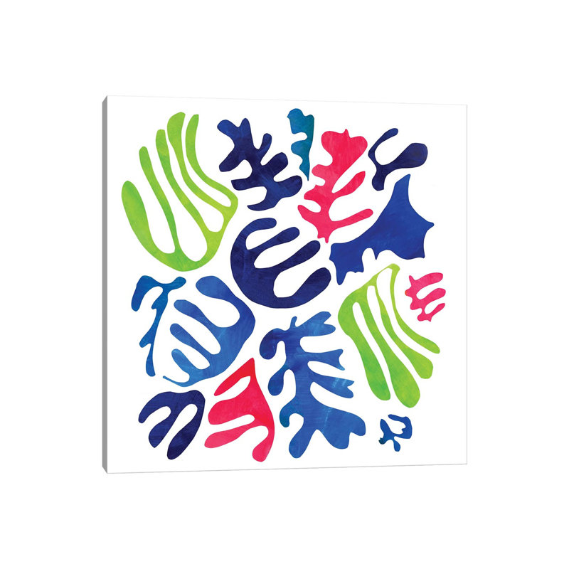 Homage To Matisse III by Pamela Staker - Wrapped Canvas Print, 30.48 cm H x 30.48 cm W