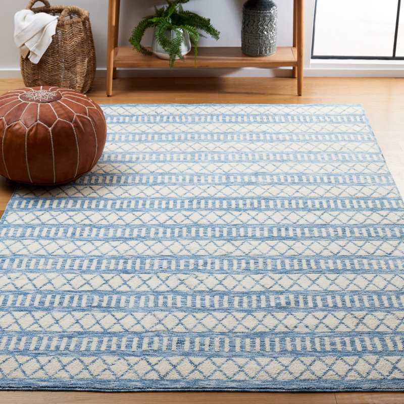 Tru Performance Machine Washable Striped Rug, Rectangle 4' x 6'