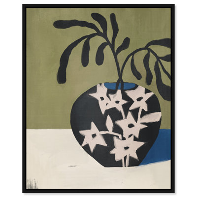 Olive Branch Vase Print by Oliver Gal