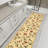 Homeline Non-Slip Rubberback Floral Indoor Runner Rug, Beige-1699440340-1698707248