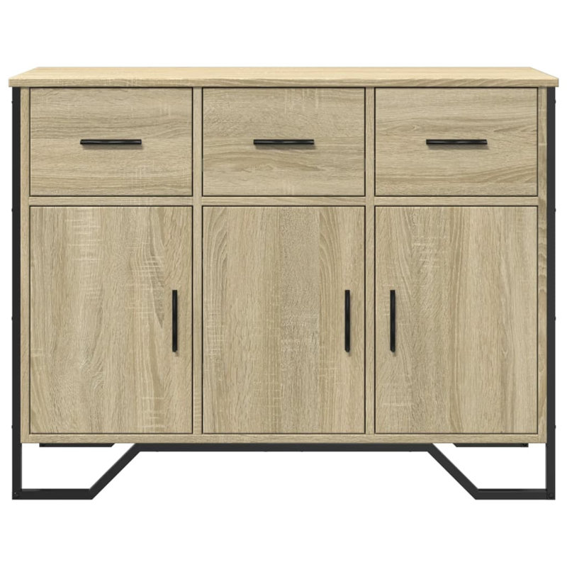 Shevani 97cm Sideboard, Sonoma Oak