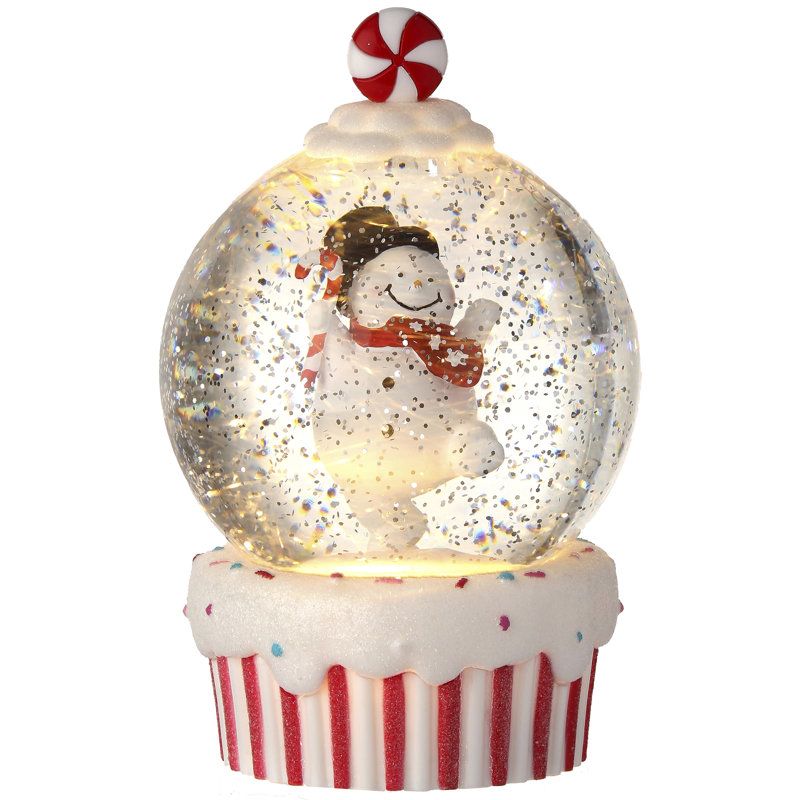 Globe d'eau à DEL 7 po Cupcake