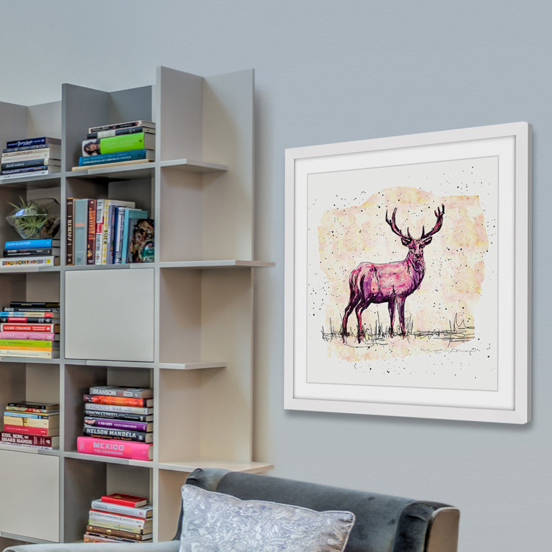 Marie-Eve Pharand - Single Picture Frame Painting, 51cm H x 51cm W