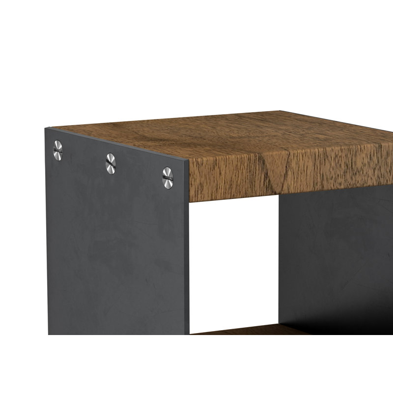 Solid Wood Top End Table
