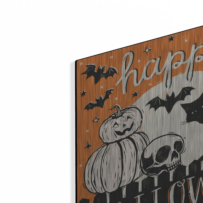 «Hocus Pocus 4» par Laura Marshall, art mural en métal, H 12 po x l 12 po