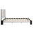 Boucle King Rinaldi frame with Cube headboard