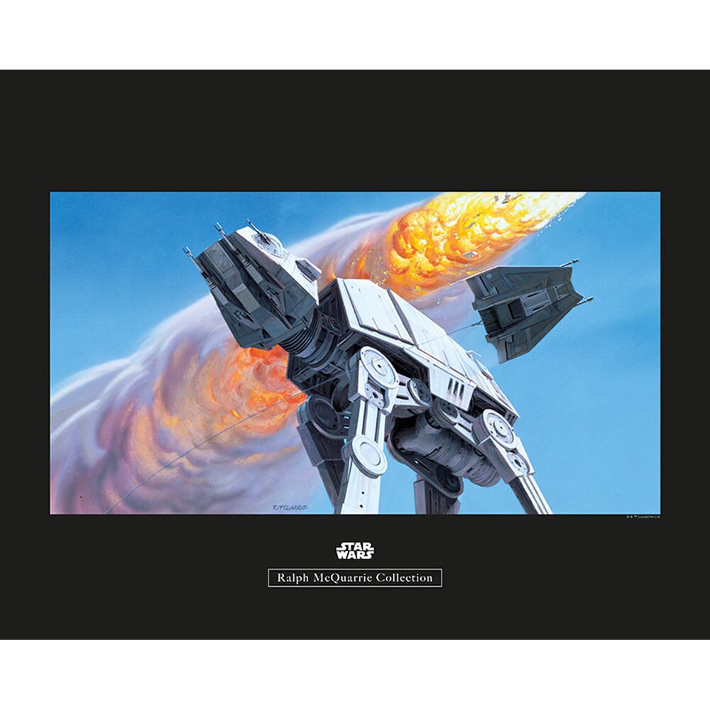 Poster Star Wars Rmq Hoth Schlacht AT-AT