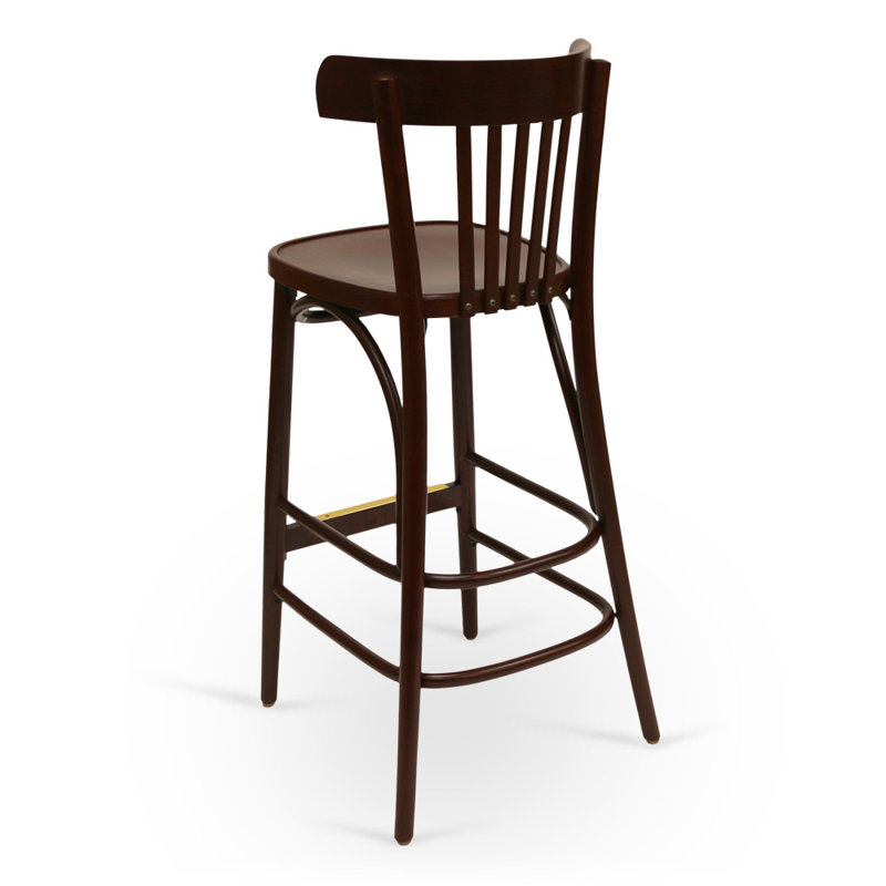788 Series Bar Stool, Mahogany