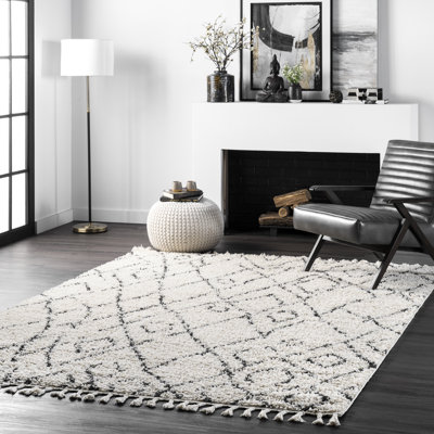 Cao Geometric Shag 160cm X 231cm Area Rug
