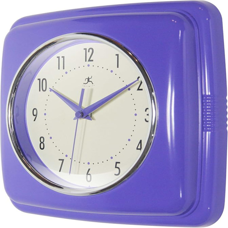 Horloge carrée 9 pouces Infinity Instruments